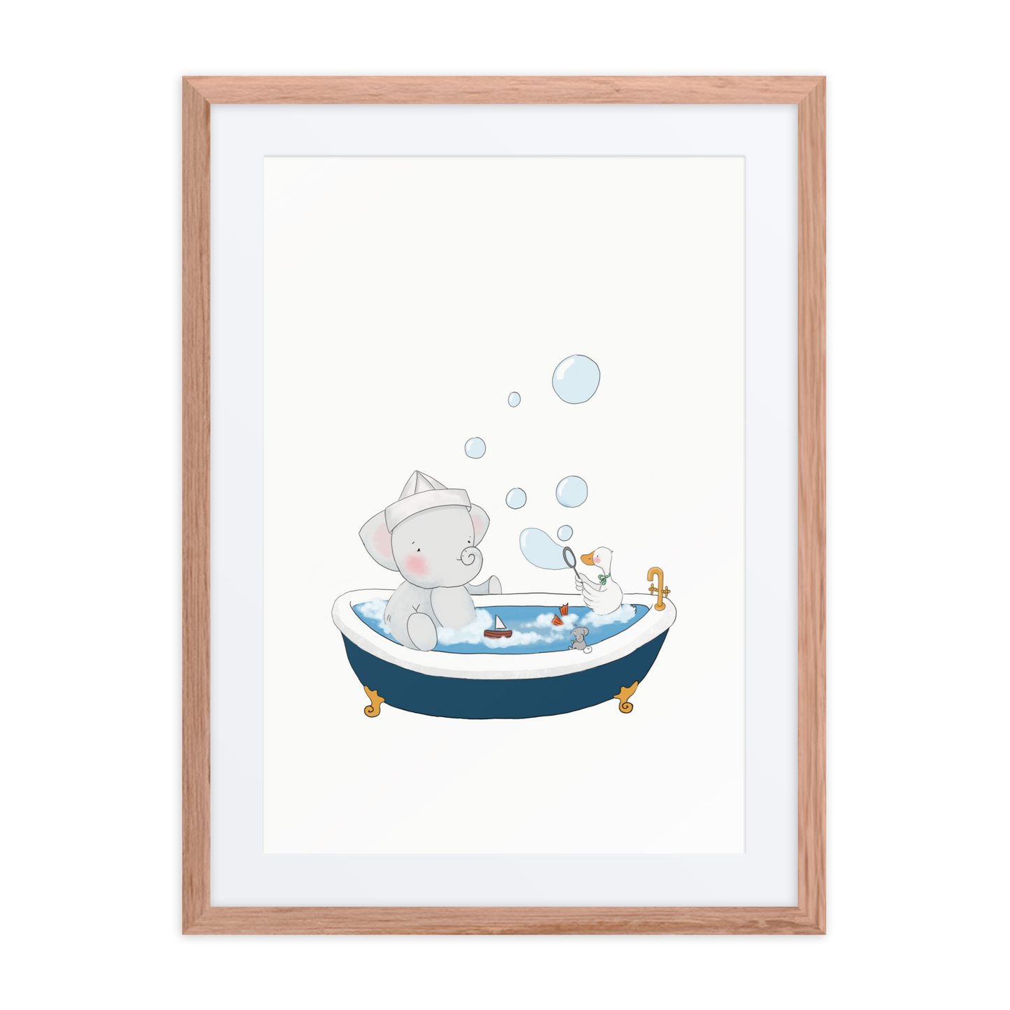Rub a dub dub!