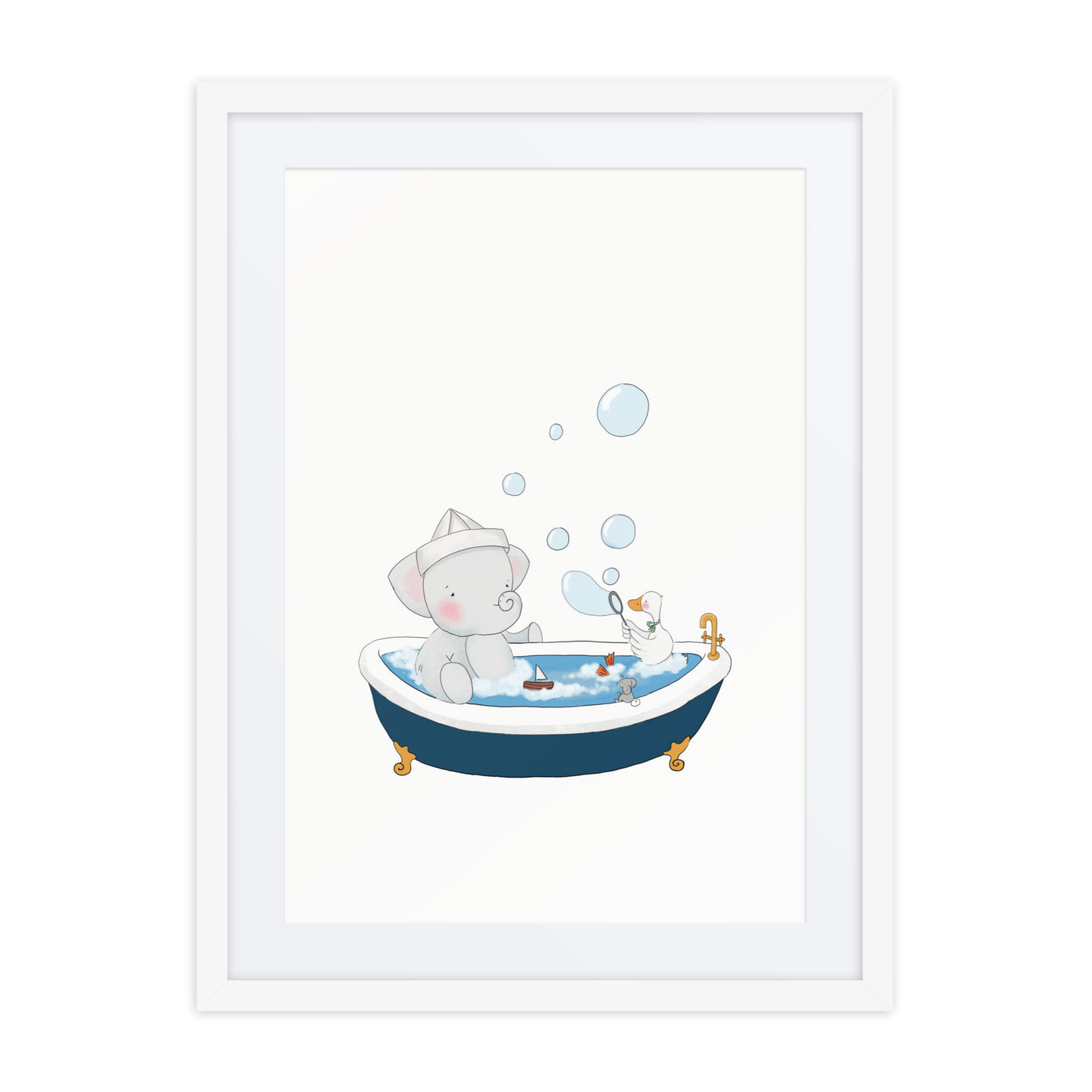 Rub a dub dub!