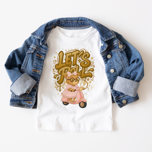 Scooter Belle - Organic cotton kids t-shirt